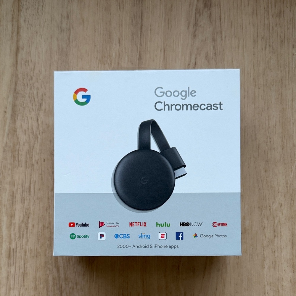 Google Chromecast in Classic Black (1080 HD Version)